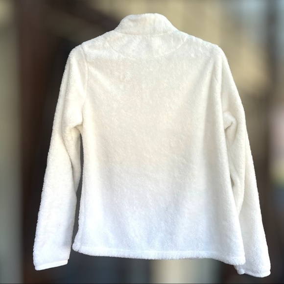 Fila White Teddy Jacket Size XL - Picture 2 of 4